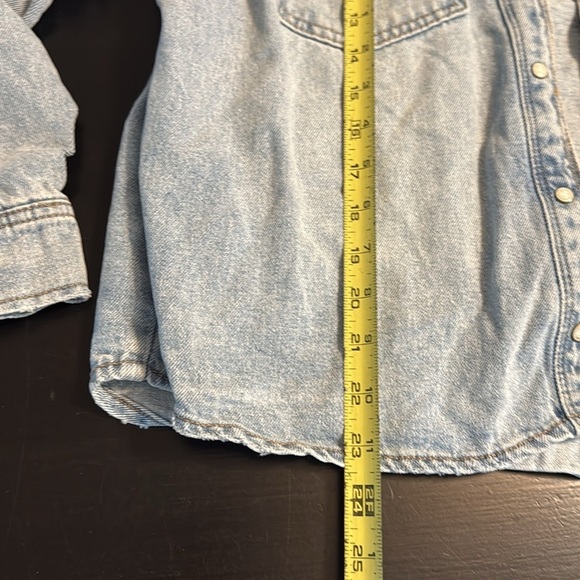 Kensie Blue Jean Jacket Classic Denim Style - Picture 3 of 5